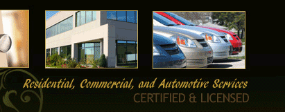 Residential, Commercial, Automotive